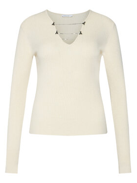 Patrizia Pepe Patrizia Pepe Kampsun 2K0331/K7S0-ecW405 Ekrüüvärv Regular Fit