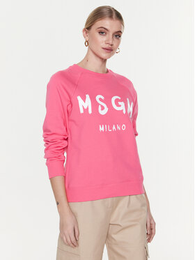 MSGM MSGM Sweatshirt 3441MDM513 237000 Rosa Regular Fit