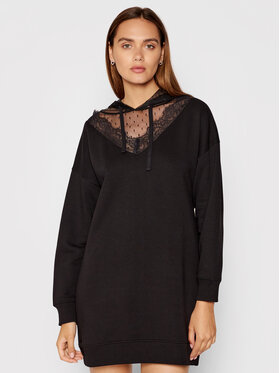 Red Valentino Red Valentino Mikina WR3MF07Y Čierna Loose Fit