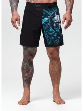 PITBULL PITBULL Szorty sportowe PITBULL WORLD Czarny Regular Fit