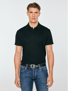 BIG STAR BIG STAR Polo NISSER Czarny Basic Fit