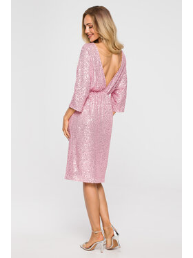 Made of Emotion Made of Emotion Abito da cocktail M716 Rosa Premium Fit
