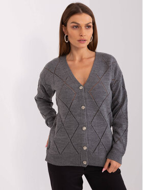 Merg Selection Merg Selection Sweter 241466 Szary Regular Fit