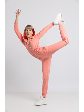 LaLupa LaLupa Kombinezon LA059 Pomarańczowy Comfortable Fit