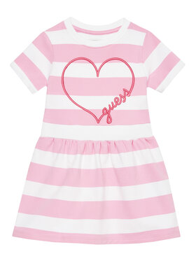 Guess Guess Φόρεμα καθημερινό K5GK28 KBOR4 Ροζ Regular Fit