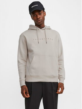Jack&Jones Jack&Jones Mikina Star 12233972 Béžová Relaxed Fit
