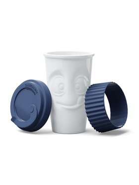 58 products 58 products Kubek podróżny "To Go" - Navy Biały