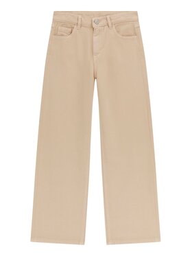 Guess Kids Guess Kids Spodnie materiałowe 175427 Beżowy Regular Fit