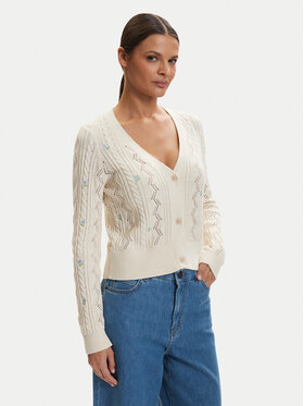 ONLY ONLY Strickjacke Mist 15363392 Beige Slim Fit