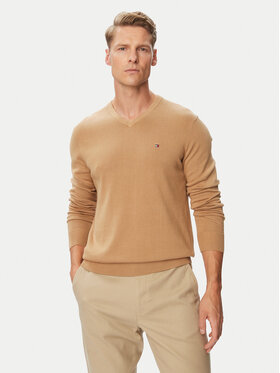 Tommy Hilfiger Tommy Hilfiger Πουλόβερ Pima MW0MW36519 Σκούρο μπλε Regular Fit