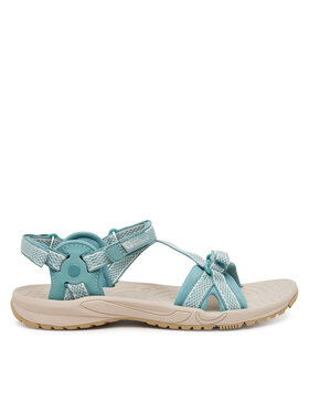 Jack Wolfskin Jack Wolfskin Sandały Lakewood Ride Sandal M 4019041 Turkusowy