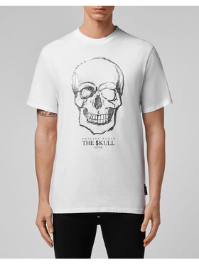 PHILIPP PLEIN PHILIPP PLEIN T-shirt 10879 Bianco Regular Fit