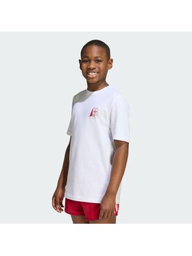 adidas adidas T-Shirt 165403 Biały Loose Fit