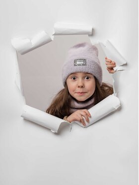 Jamiks Jamiks Шапка Cornelia JZF305 Виолетов