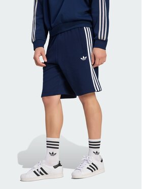adidas adidas Szorty materiałowe 159264 Granatowy Regular Fit