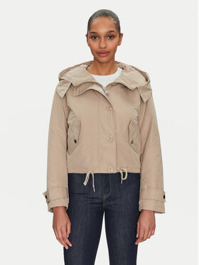 Guess Guess Преходно яке W5RL13 WGWD2 Кафяв Regular Fit