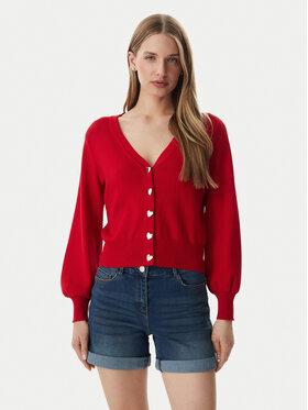 Morgan Morgan Cardigan 261-MLIKE Rosso Regular Fit