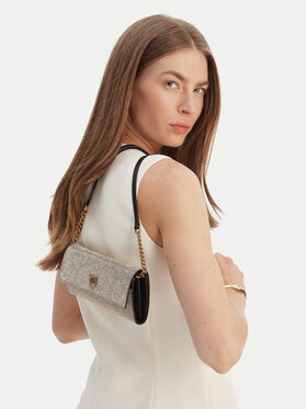 PINKO PINKO Handtasche Love Tiny Brids Wallet C AI 25-26 PCPL 103765 A20D Goldfarben