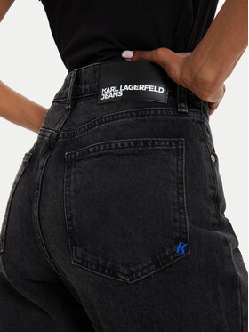 Karl Lagerfeld Jeans Traperice 245J1104 Crna Tapered Fit