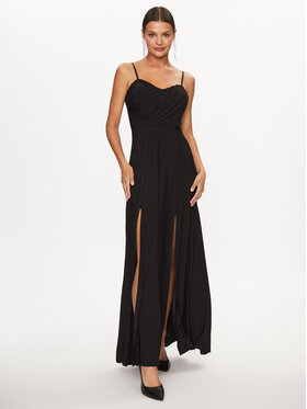 Rinascimento Rinascimento Vakarinė suknelė CFC0115091003 Juoda Regular Fit