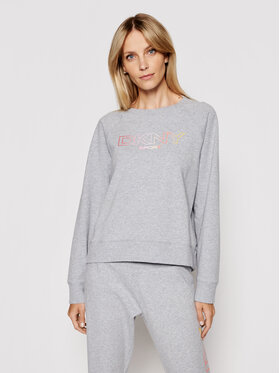 DKNY Sport DKNY Sport Світшот DP1T8022 Сірий Regular Fit
