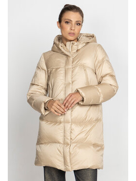 Deni Cler Milano Deni Cler Milano Kurtka zimowa T-DC-9055-D5-41-76-1 Złoty Regular Fit