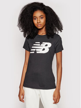 New Balance New Balance Marškinėliai Classic Flying Nb Graphic Tee WT03816 Pilka Athletic Fit