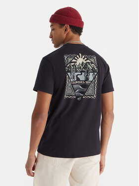 Quiksilver Quiksilver T-Shirt Ev Desert Waves EQYZT08183 Granatowy Regular Fit