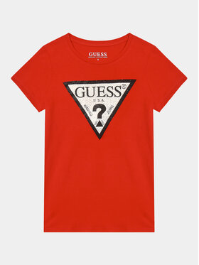 Guess Guess T-shirt J2YI51 K6YW1 Rosso Regular Fit
