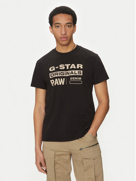 G-Star Raw G-Star Raw Tricou Originals D25969-C506 1214 Negru Regular Fit
