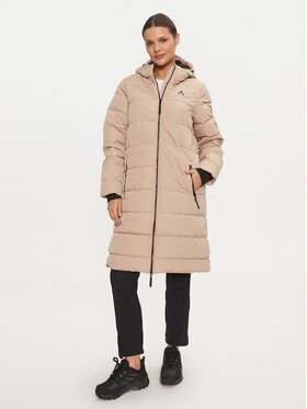 Whistler Whistler Μπουφάν χειμωνιάτικο Amaret W Long Puffer W234603 Μπεζ Regular Fit