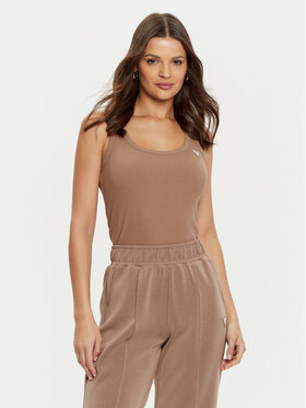 Guess Guess Τοπ V4YP06 K8RT2 Καφέ Regular Fit