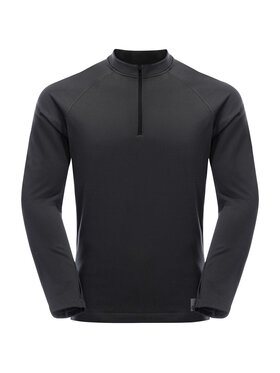 Jack Wolfskin Jack Wolfskin Felpa di pile Bike Commute Fleece HZ M Nero Regular Fit