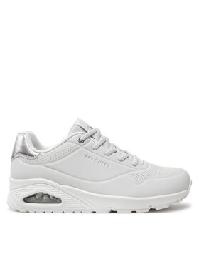 Skechers Skechers Sneakersy Uno Shimmer Away 155196/WSL Biały