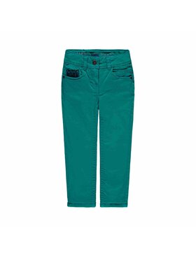 Kanz Kanz Spodnie materiałowe 1843164-5139 Zielony Basic Fit