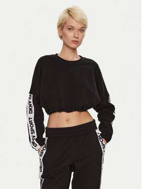DKNY Sport DKNY Sport Spodnie dresowe DP4P3462 Czarny Regular Fit