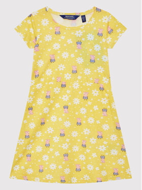 Regatta Regatta Лятна рокля Peppa Summer RKD018 Жълт Regular Fit