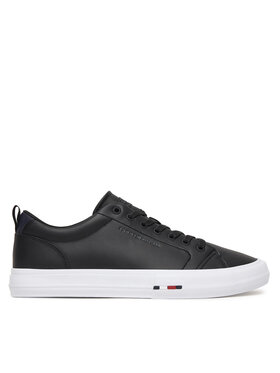 Tommy Hilfiger Tommy Hilfiger Sneakersy Harlem Street Lth FM0FM05708 Tmavomodrá