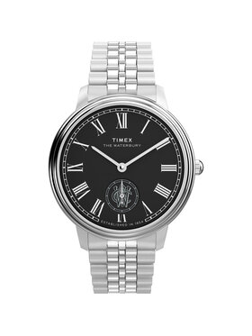 Timex Timex Zegarek TW2Y23300 Srebrny