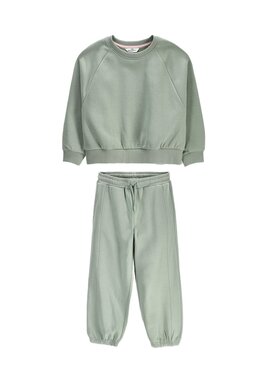 Coccodrillo Coccodrillo Komplet dresowy ZC6117307VGA-031 Zielony Regular Fit