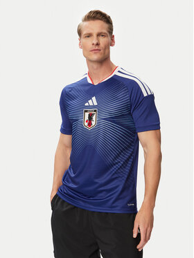 adidas adidas Тениска от техническо трико Japan 26/27 Home KD3345 Тъмносин Slim Fit