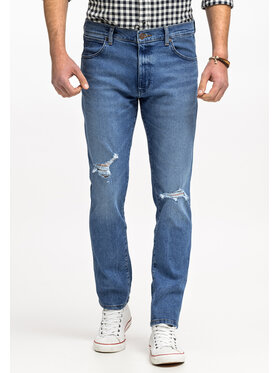 Wrangler Wrangler Jeansy LARSTON Niebieski Slim Fit