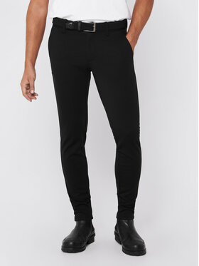 Only & Sons Only & Sons Chino kalhoty Mark 22010209 Černá Slim Fit