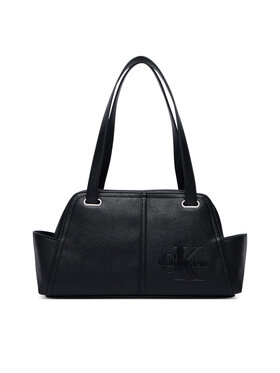 Calvin Klein Calvin Klein Geantă Pockets Monologo Shoulder Bag LV04F3688G Negru