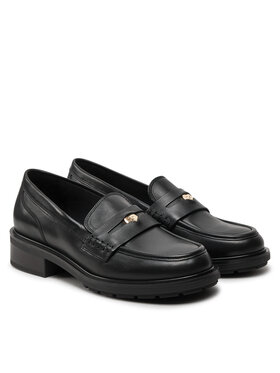 Tommy Hilfiger Loaferice Th Penny Loafer FW0FW08029 Crna