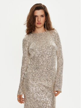 Bruuns Bazaar Bruuns Bazaar Blusa Ellias BBW4194 Oro Slim Fit