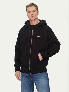 HUGO HUGO Bluză Nardimez 50520017 Negru Loose Fit