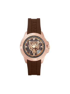 Plein Sport Годинник Touchdown Camo PSFBA0323 Коричневий