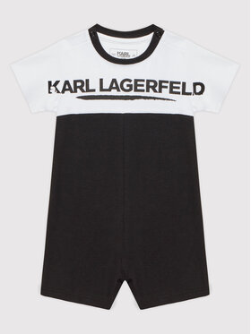 KARL LAGERFELD KARL LAGERFELD Body bébé Z94062 Noir Regular Fit