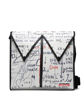 SPRAYGROUND SPRAYGROUND Kabelka Basq Crossbody Messenger Bag 910B4180NSZ Bílá